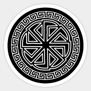 Kolovrat Swarog Slavic symbol Sticker